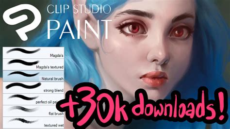 brush clip studio paint|clip studio brush download.